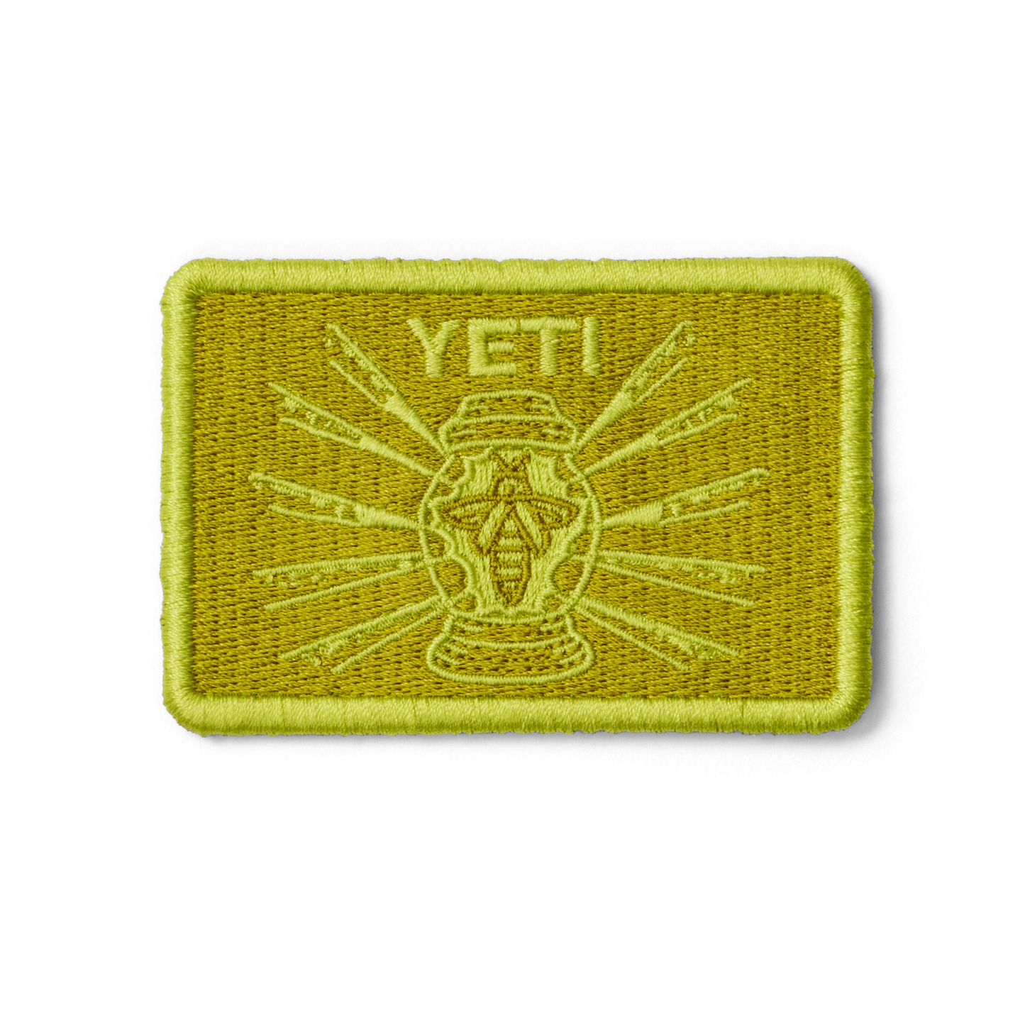 YETI Collectors Patches Firefly Yellow